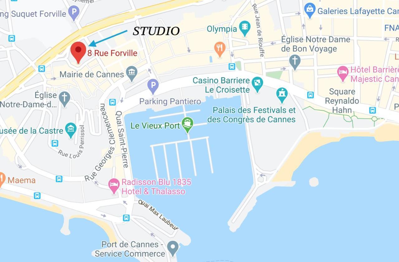 Studi'o Soleil Lejlighed Cannes Eksteriør billede